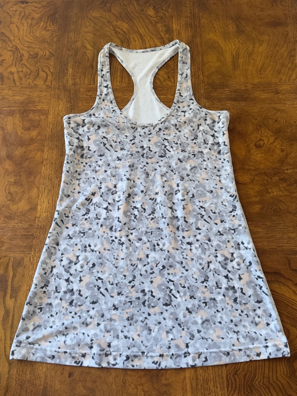 Lululemon Cool Racerback Not So Petite Fleur Silver Spoon